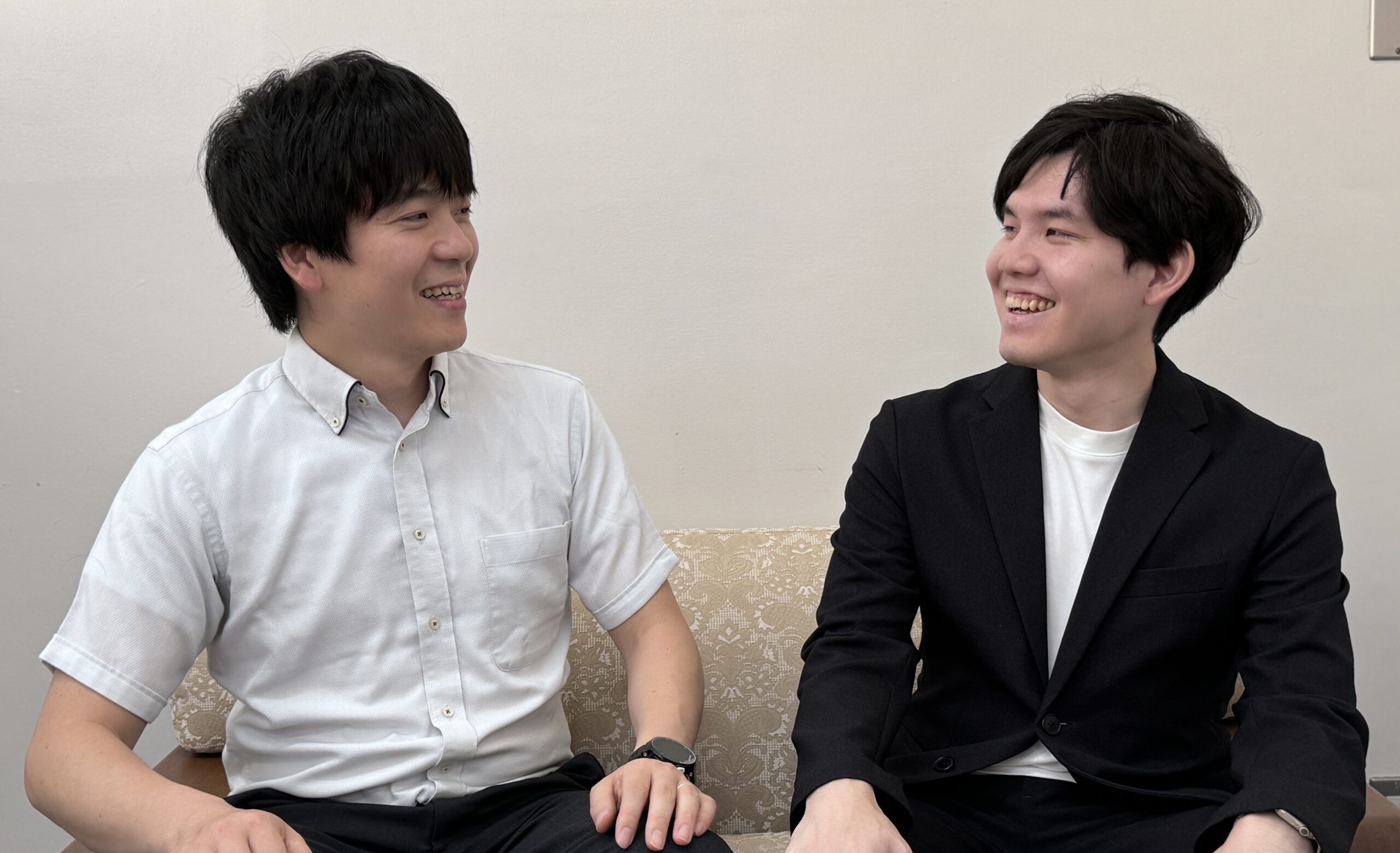 谷先生インタビューの様子